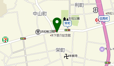 ハーフショップCの地図画像