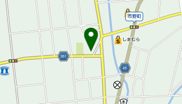 清水米穀店の地図画像