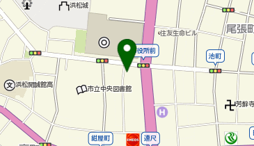 住友生命保険相互会社浜松支社 代表の地図画像