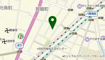 浜松市土産品協会の地図画像