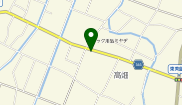 市川理容院の地図画像