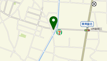 理容イトウの地図画像