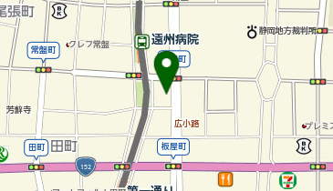 鵜川理容館の地図画像