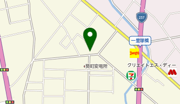 チトセ理容の地図画像