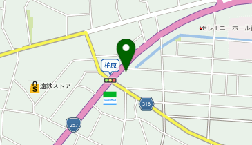 ハリウッド篠原店の地図画像