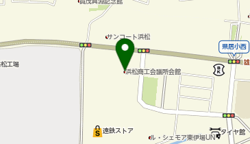 浜松労政会館の地図画像