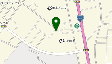 浜松市役所 中央区役所 区民生活課 市民サービスセンター 北部市民サーの地図画像