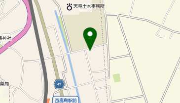 浜松市役所 天竜区役所 天竜区内その他施設 天竜児童館の地図画像