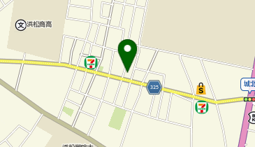 浜松市役所 中央区役所 中央区内その他施設 城北会館の地図画像