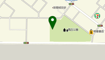 浜松市役所 中央区役所 中央区内その他施設 高丘公園の地図画像