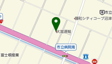 リコーロジスティクス株式会社沼津保管技術課の地図画像