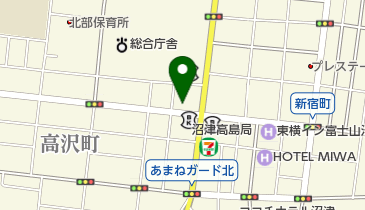 御座屋の地図画像