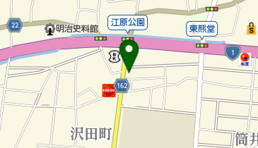 興生堂治療院の地図画像