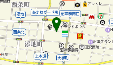 プチナカノの地図画像