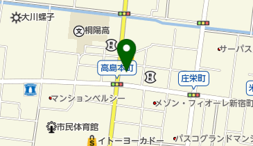 丸惣小川くだものの地図画像