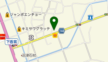 山本くだもの店の地図画像