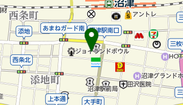 ギャラリーほさかの地図画像