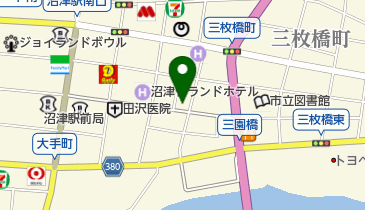 沼津アートサロンの地図画像