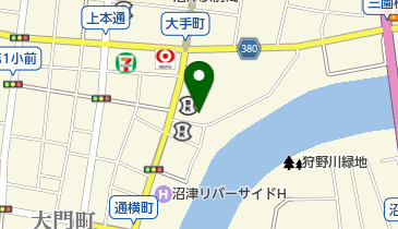 イナハラダンススクールの地図画像