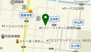 藤着物着付学院の地図画像