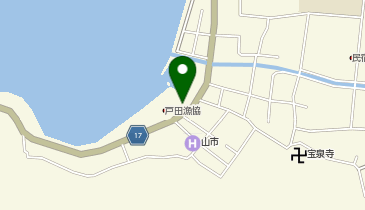 戸田漁協の地図画像