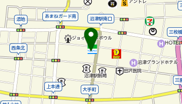 リーガルシューズ沼津店の地図画像