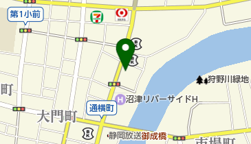 ジュベリア基粧品上土支部の地図画像