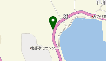 メナード化粧品江浦販社の地図画像