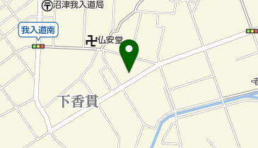 メナード化粧品香貫代行店の地図画像