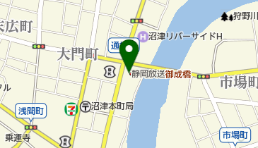株式会社SBSプロモーション沼津支社の地図画像