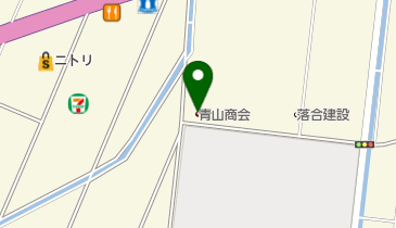 株式会社青山商会沢田店の地図画像