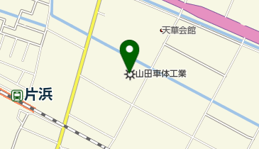 山田車体工業株式会社の地図画像