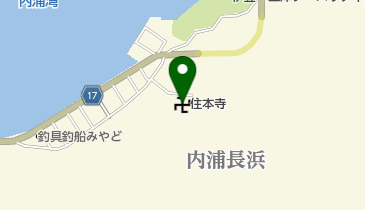 住本寺の地図画像