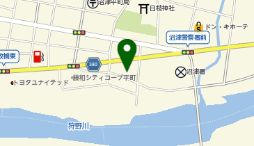 株式会社建通新聞社沼津支局の地図画像