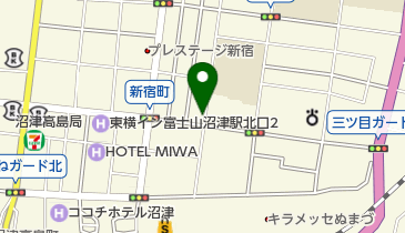 株式会社ラケットショップフジ静岡店の地図画像