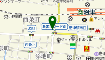 仲見世商店街 第一駐車場の地図画像