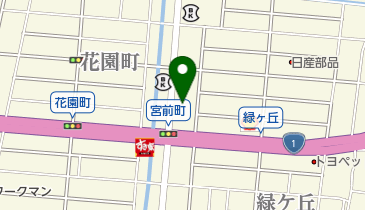 アミィ動物病院の地図画像