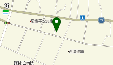 ウインディ動物病院の地図画像