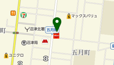 沼津中央動物病院の地図画像