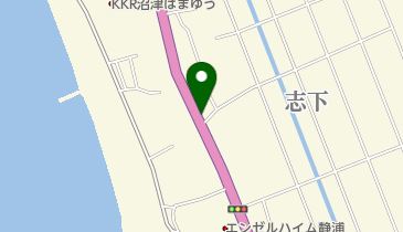あしかわ理髪店の地図画像