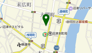 沼津エンゼルの地図画像