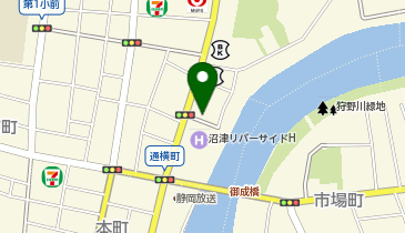 明治安田生命保険相互会社沼津支社の地図画像