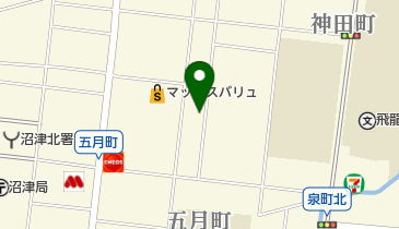 イシイ理容所の地図画像