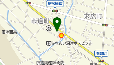 海野理容所の地図画像