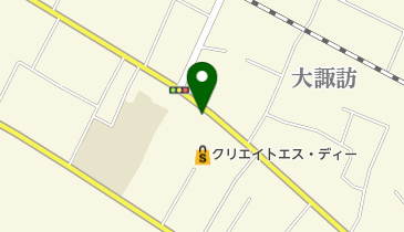 杉山理容所の地図画像
