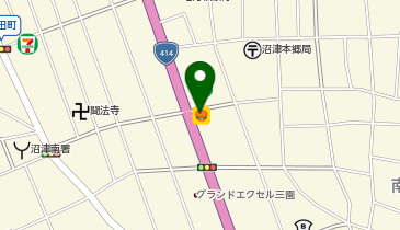 ピザーラ沼津店の地図画像