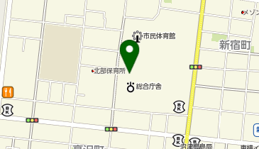 静岡県沼津労政会館の地図画像