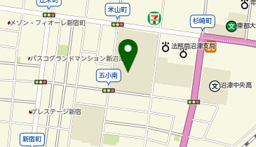 沼津市役所 子育て支援課 第五A放課後児童クラブ・どんぐりAクラブの地図画像