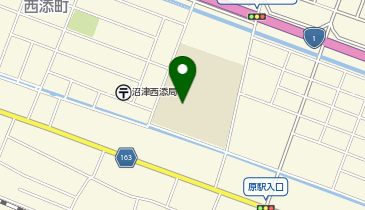 沼津市役所 子育て支援課 原A放課後児童クラブ・すぎのこAクラブの地図画像