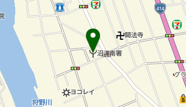 沼津市役所 第四地区センターの地図画像